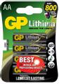 GP AA lithium battery 1.5V, 