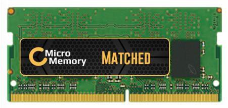 CoreParts Micromemory CoreParts MMXCR-DDR4SD0001 RAM-minnen 8 GB 1 x 8 GB DDR4 260-pin SO-DIMM 8GB 2400MHz DDR4 260-pin SO-DIMM (MMXCR-DDR4SD0001)