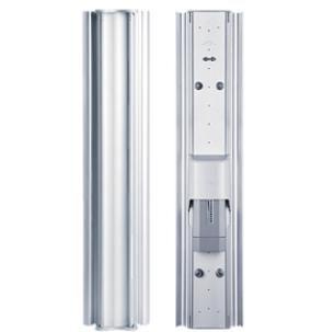 UBIQUITI 2.4 GHz Variable Beam BaseStation,  60-120°, Titanium, (AM-V2G-Ti )