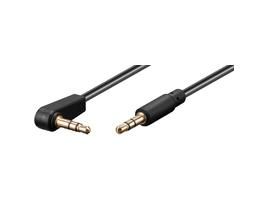 MICROCONNECT 3.5mm jack Cable 1m M-M 90° (AUDLL1A $DEL)