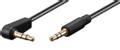 MICROCONNECT 3.5mm Minijack Cable 0,5m 90°