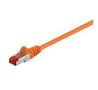 MICROCONNECT F/UTP CAT6 1m Orange PVC