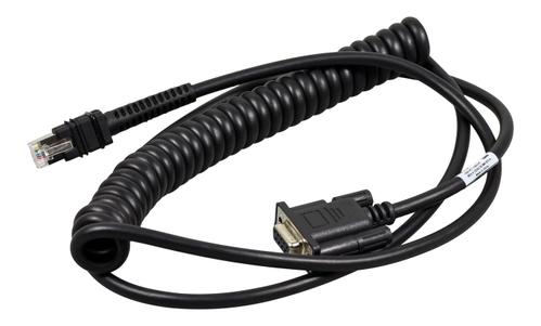 ZEBRA CABLE - RS232: DB9 FEMALE CONNECTOR,  9FT (2.8M) COILED, POWER PIN 9 (CBA-R71-C09ZAR)