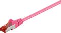 MICROCONNECT F/UTP CAT6 2m Pink PVC