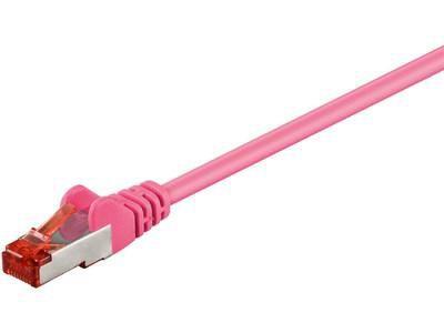 MICROCONNECT S/FTP CAT6 1m Pink LSZH (SSTP601PI)