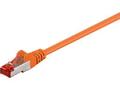 MICROCONNECT F/UTP CAT6 7.5m Orange PVC