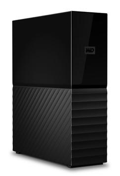 WD My Book WDBBGB0080HBK - Harddisk - kryptert - 8 TB - ekstern (stasjonær) - USB 3.0 - 256-bit AES - svart (WDBBGB0080HBK-EESN)