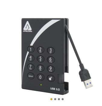 APRICORN 1TB Padlock USB 3.0 SSD (A25-3PL256-S1000)