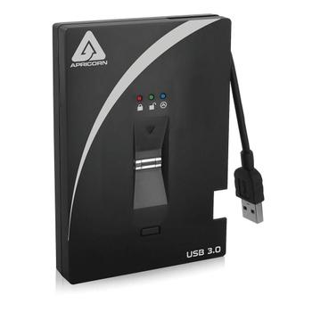 APRICORN 256GB SSD AEGIS BIO USB 3.0 (A25-3BIO256-S256)