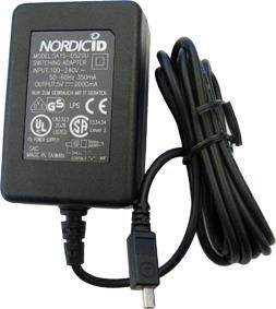 Nordic ID Power supply 100-240 VAC, 50-60 Hz /  24 VDC, EU (Includes power supply and cable) (ACN00142)