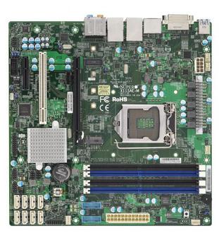 SUPERMICRO X11SAE-M C236 DDR4 MATX DP DVI HDMI 2XGBE 8XSATA RETAIL IN (MBD-X11SAE-M-O)