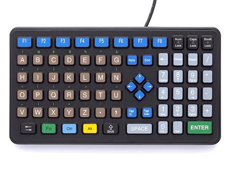 IKEY Rugged Alphabetic Keyboard (DP-72-USB)