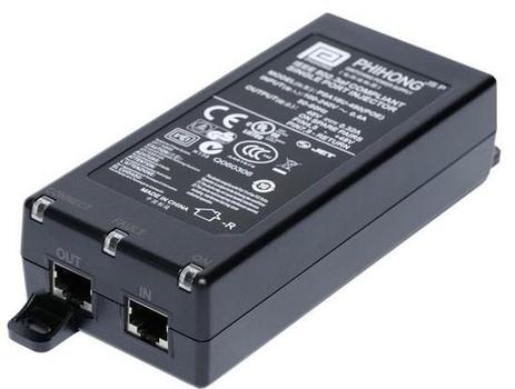 2N POE INJECTOR PSA16U-480(POE)EU 1PORT 15.4W AC/DC WITH EU CABLE ACCS (91378100E)