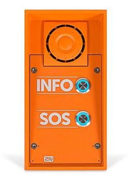 2N 2N®Helios IP Safety - 2 button (9152102W $DEL)