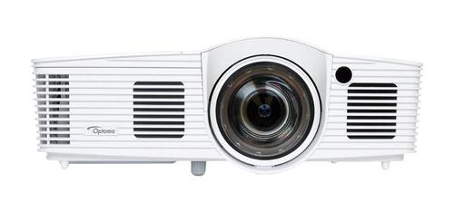 OPTOMA Short Throw 1080p 3000 lumens 25000:1 contrast 2x HDMI 10W speakers 0.49:1 throw ratio IN (95.8ZF01GC2E)