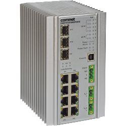 COMNET Managed Switch, 8 Port 10/100 (CNGE11FX3TX8MSPOE)