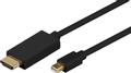 MICROCONNECT Mini Displayport 1.2 - HDMI 2m