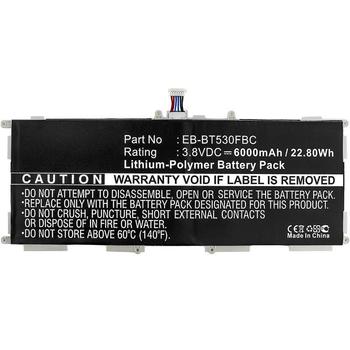 CoreParts Samsung Galaxy Tab 4 Battery (MBTAB0039)