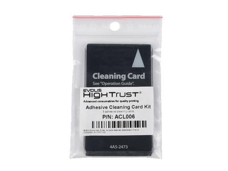 EVOLIS ACL006 Adhesive Cleaning Card (ACL006 $DEL)