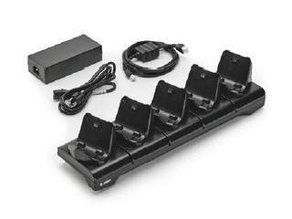 ZEBRA 5-slot printer docking cradle, A1 (CRD-MPM-5SCHGEU1-01)