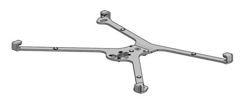 ERGONOMIC SOLUTIONS X-Frame - iPad Pro 12.9_ (2015/ 2017)  -  WHITE (SPXF10405-32)