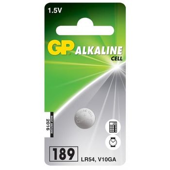 GP Alkaline 1,5V 189-C1 / LR54 / LR1130 (102004 $DEL)