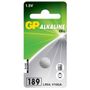 GP LR54 LR1130 nappiparisto alkaliparisto 1,5V /1 kpl