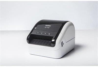 BROTHER QL1100 labelprinter USB  to PC og Mac Printspeed up to110 mm/sek. Automatic knife (QL1100ZW1)