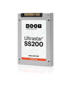 WESTERN DIGITAL HGST Ultrastar SS200 Enterprise SDLL1HLR-076T-CAA1 - Solid state drive - 7.68 TB - inbyggd - 2.5" SFF - SAS 12Gb/s (0TS1407)