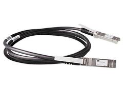 Hewlett Packard Enterprise HPE Aruba Direct Attach Copper Cable - 10GBase direct attach cable - SFP+ (M) to SFP+ (M) - 3 m - twinaxial - passive - for HPE Aruba 2540 48, 2930F 24, 2930F 48, 2930M 24, 8320, 8325, CX 8360 (J9283D)