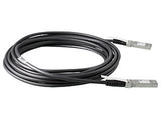 Hewlett Packard Enterprise HPE Aruba Direct Attach Copper Cable - 10GBase direct attach cable - SFP+ to SFP+ - 7 m - for HPE Aruba 2930M 24 Smart Rate POE+ 1-Slot, 8320 (J9285D)