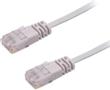 MICROCONNECT U/UTP CAT6 0.50M Grey Flat