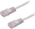 MICROCONNECT U/UTP CAT6 10M Grey Flat