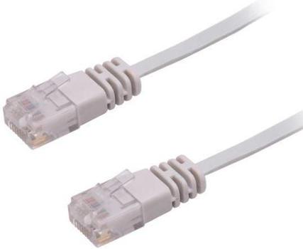 MICROCONNECT U/UTP CAT6 0.50M Grey Flat (V-UTP6005-FLAT)