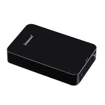 INTENSO 8TB 3,5" USB 3.0 ext, HDD Memory Center, sort plastic, Ekstern harddisk (6031516)