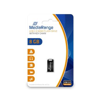 MediaRange USB-Stick 8GB USB 2.0 Nano F-FEEDS (MR920)