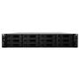 SYNOLOGY RackStation RS3618XS - NAS server - 12 bays - rack-mountable - SATA 6Gb/s - RAID 0, 1, 5, 6, 10, JBOD, RAID F1 - RAM 8 GB - Gigabit Ethernet - iSCSI support - 2U