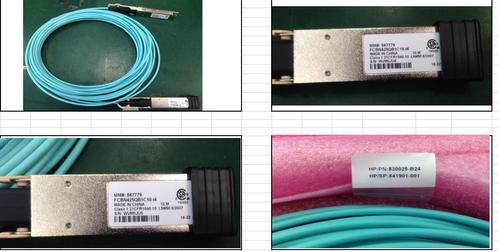 Hewlett Packard Enterprise 10m QSFP28 optical cable,  (841901-001)