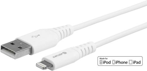 eSTUFF Lightning Cable MFI 0,15m Whit (ES601004)