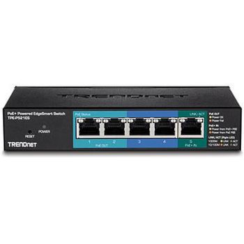 TRENDNET 5-port Gigabit PoE+ Switch (TPE-P521ES)
