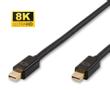 MICROCONNECT 8K Mini Displayport Cable 1m