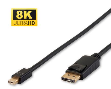 MICROCONNECT 8K Mini Displayport to (DP-MMG-100MBV1.4)