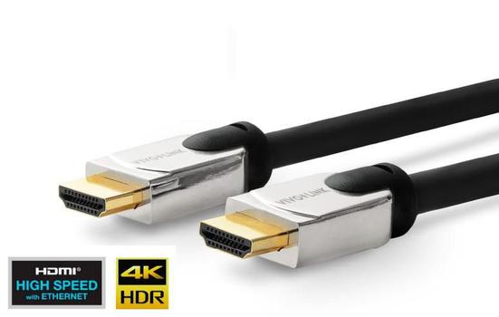 VIVOLINK Pro HDMI Cable Metal Head (PROHDMIHDM0.5)