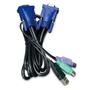 PLANET 1.8M USB KVM Cable w built-in