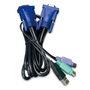 PLANET 1.8M USB KVM Cable w built-in