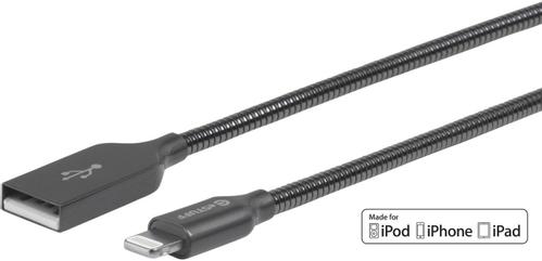 eSTUFF Lightning Cable MFI 1,5m Steel (ES601165)