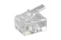 MICROCONNECT Modular Plug RJ11 6P4C, 10pcs TT