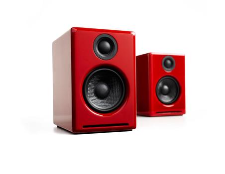 AUDIOENGINE Powered Desktop Speakers A2+BT (AUDIOENGINE-2+BT-RED)