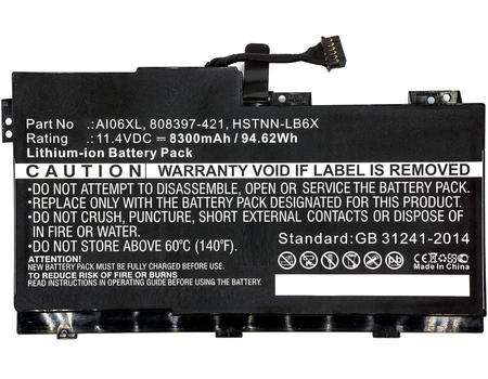 CoreParts Laptop Battery for HP 95.76Wh  (MBXHP-BA0074)