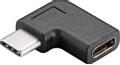MICROCONNECT USB-C to C angled Adapter 90°